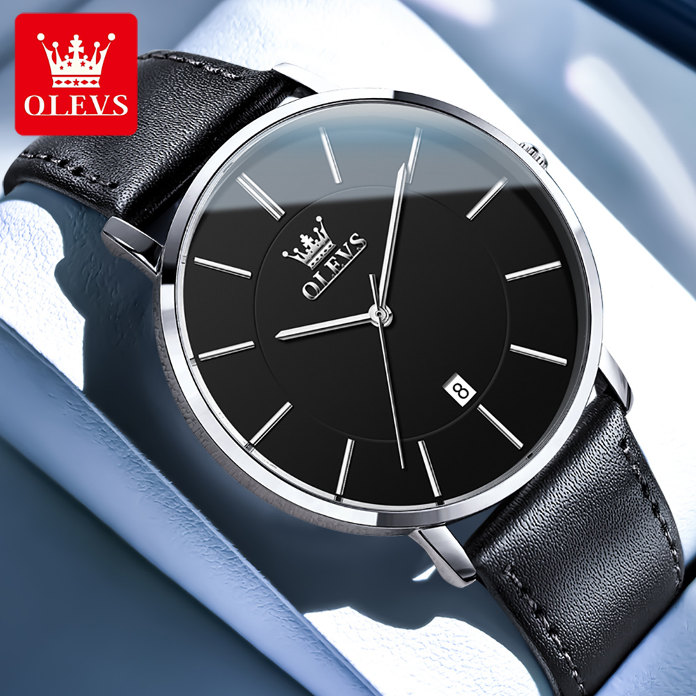 OLEVS Ultra Thin 6.5mm Top Ori - Luxury Watch Sale review and price