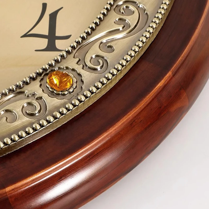 Modern Wall Clock Solid Wood F - Luxury Watch Europe review and price