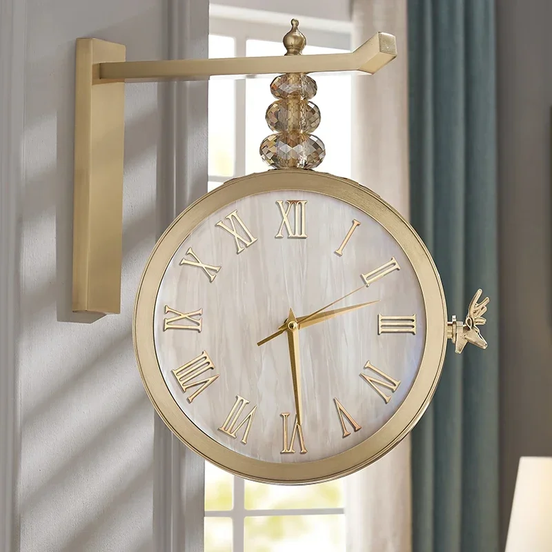 Double-sided Wall Clock Living - Luxury Watch Europe review and price