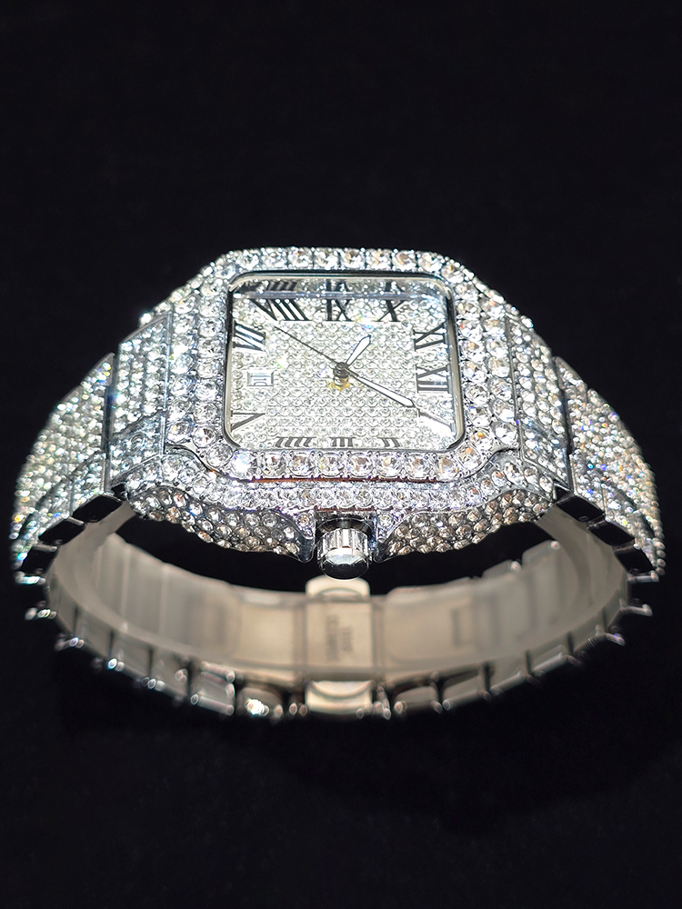 Men's Hip Hop Quartz Watch Fas - Luxury Watch Iceberg review and price