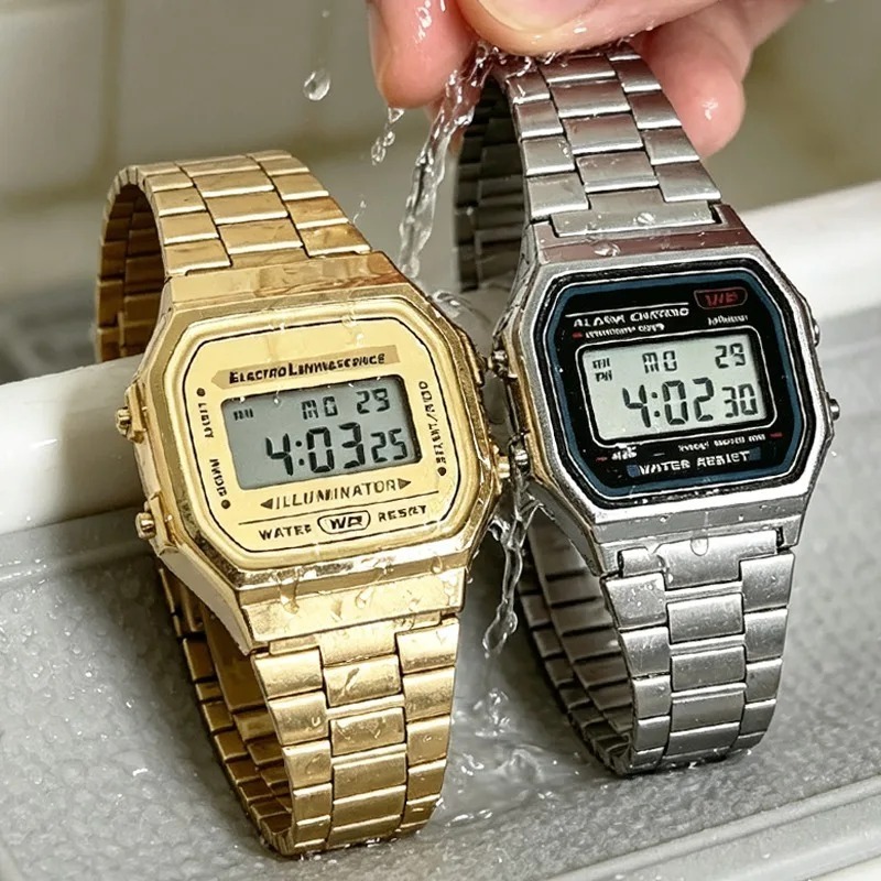 Luxury F91W Steel Band Watches - Luxury Watch Wallpaper review and price