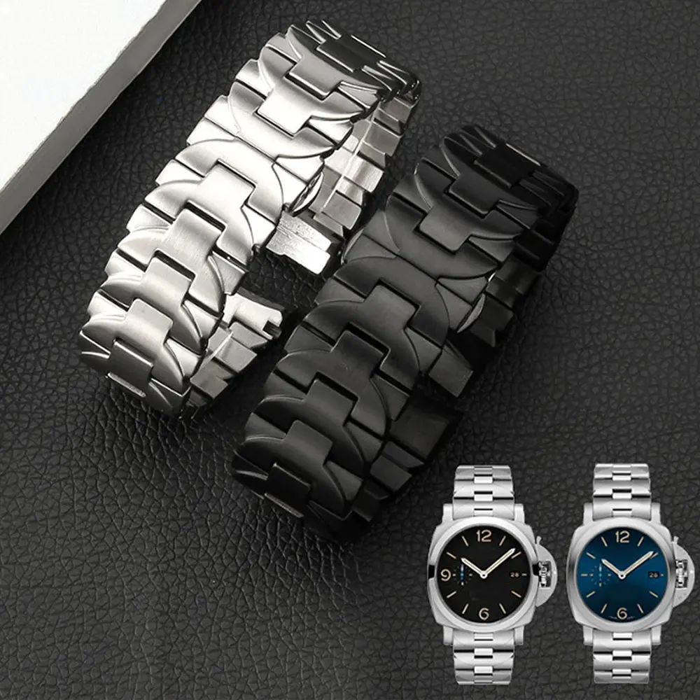 22mm 24mm Stainless Steel Brac - Luxury Watch Panerai review and price