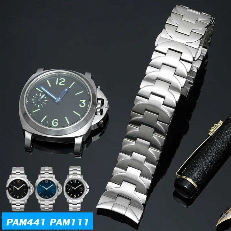 22mm 24mm Stainless Steel Brac - Luxury Watch Panerai review and price