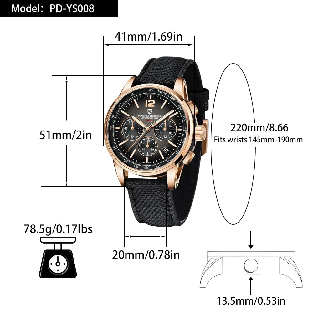PAGANI DESIGN New Mens Watch 4 - Luxury Watch Wallpaper review and price