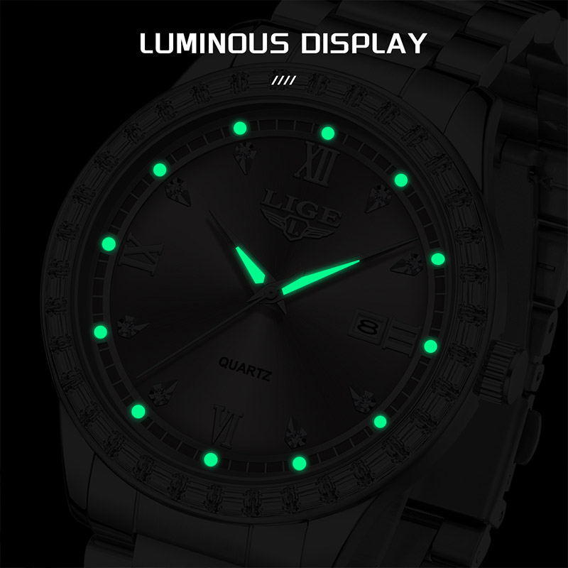 LIGE Quartz Wristwatch 2026 Lu - Luxury Watch Wallpaper review and price