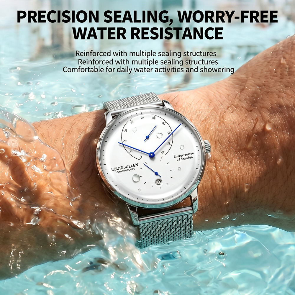 LOUIEJUELEN New Men's Quartz W - Luxury Watch On Sale review and price