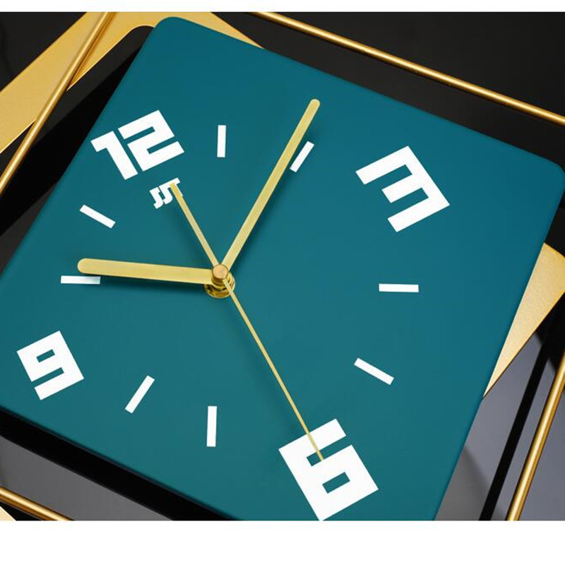 3D Nordic square Swing Wall Cl - Luxury Watch Europe review and price