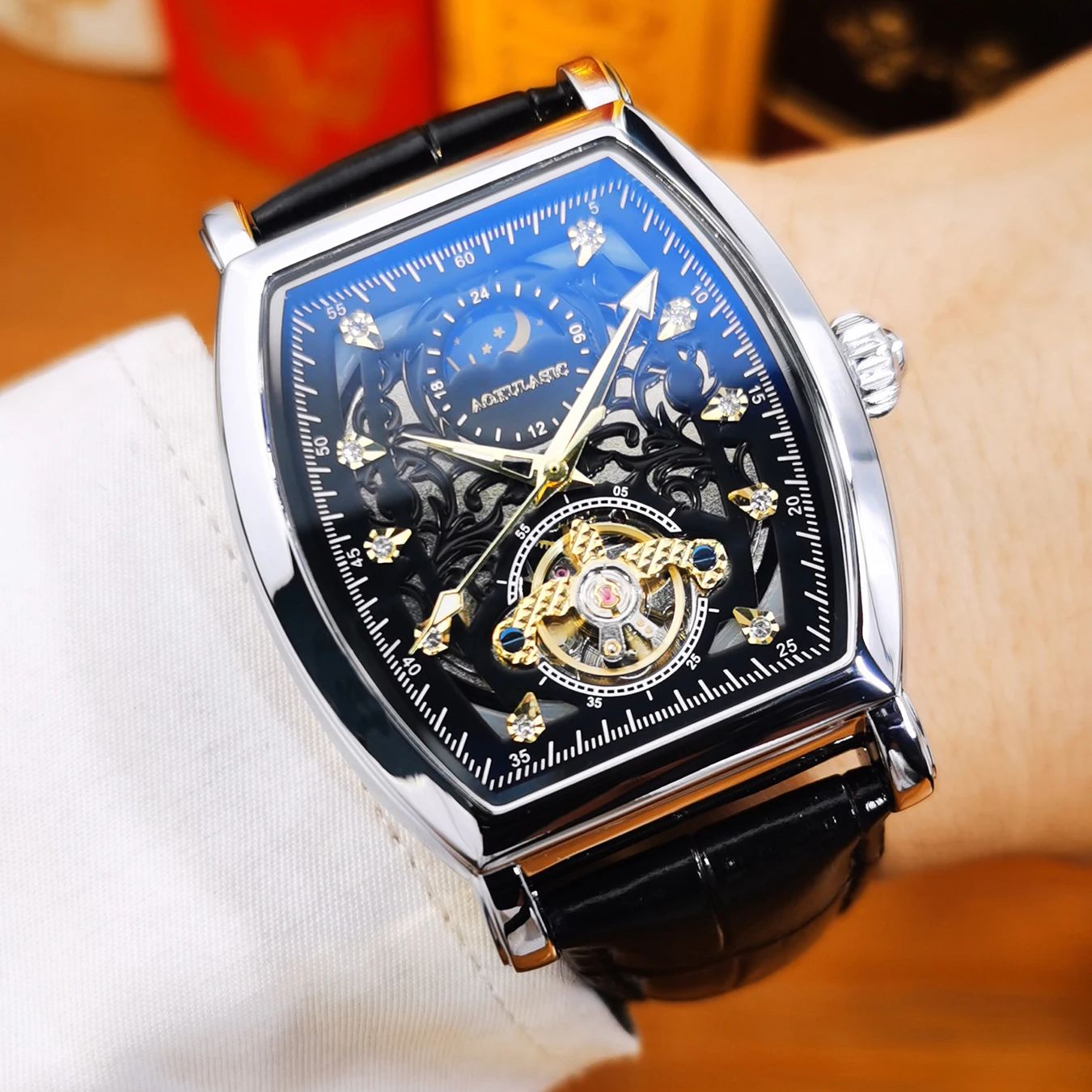 AOKULASIC Tourbillon Iced Out  - Luxury Watch Iceberg review and price