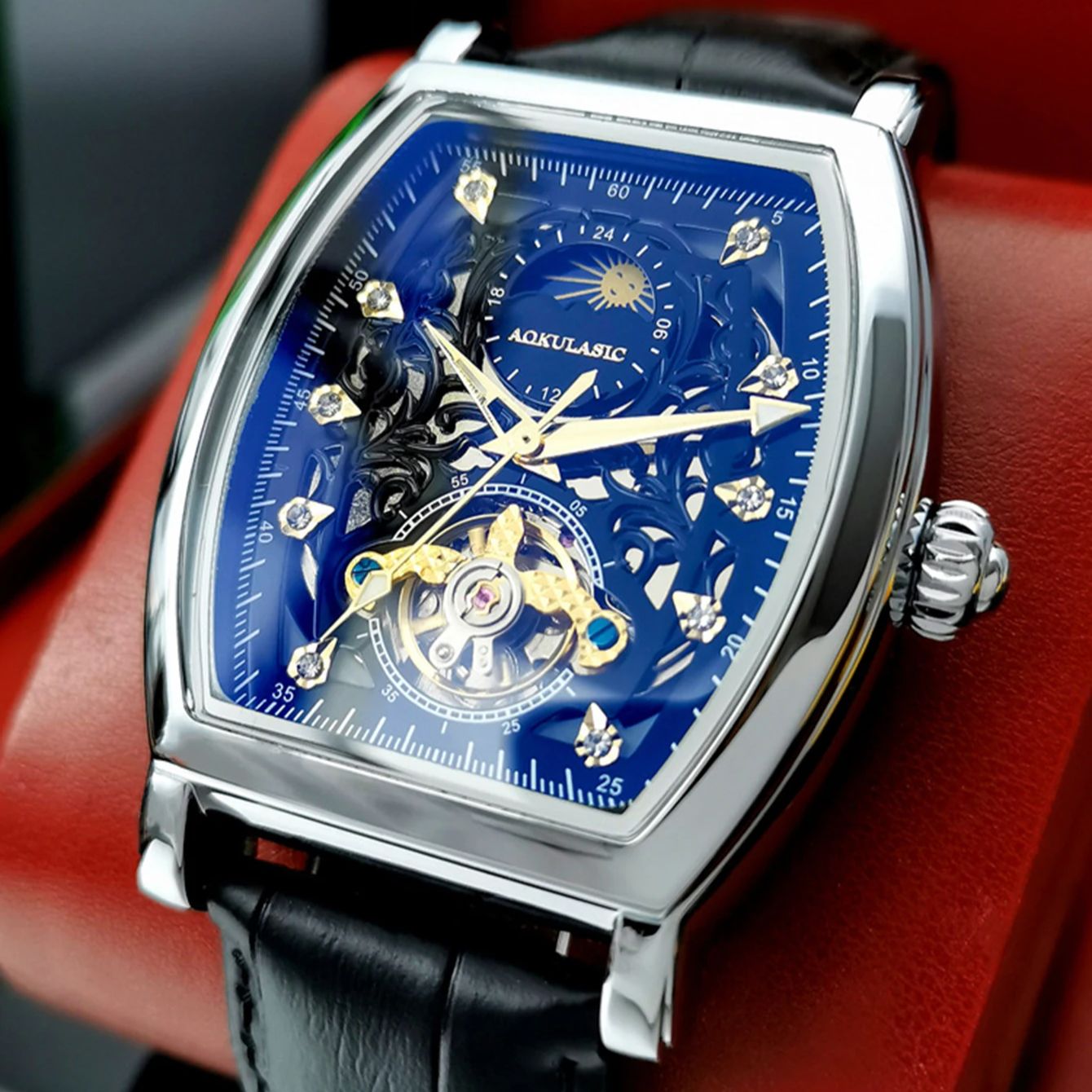 AOKULASIC Tourbillon Iced Out  - Luxury Watch Iceberg review and price
