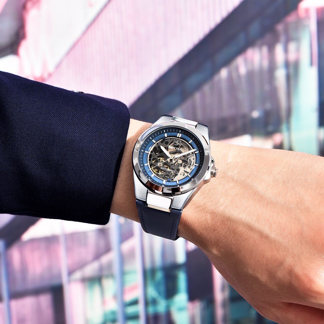 BENYAR Luxury Mens Automatic B - Luxury Watch Sale review and price