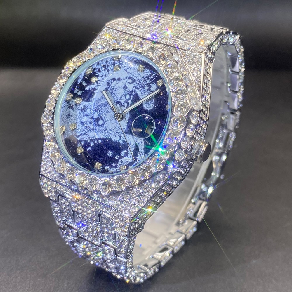 2026 Hip Hop Mens Quartz Watch - Luxury Watch Iceberg review and price