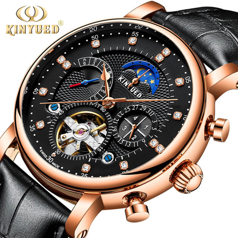 Luxury Brand KINYUED Automatic - Luxury Watch On Sale review and price