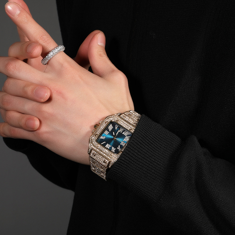 Hip Hop Luxury Quartz Wrist Wa - Luxury Watch Iceberg review and price