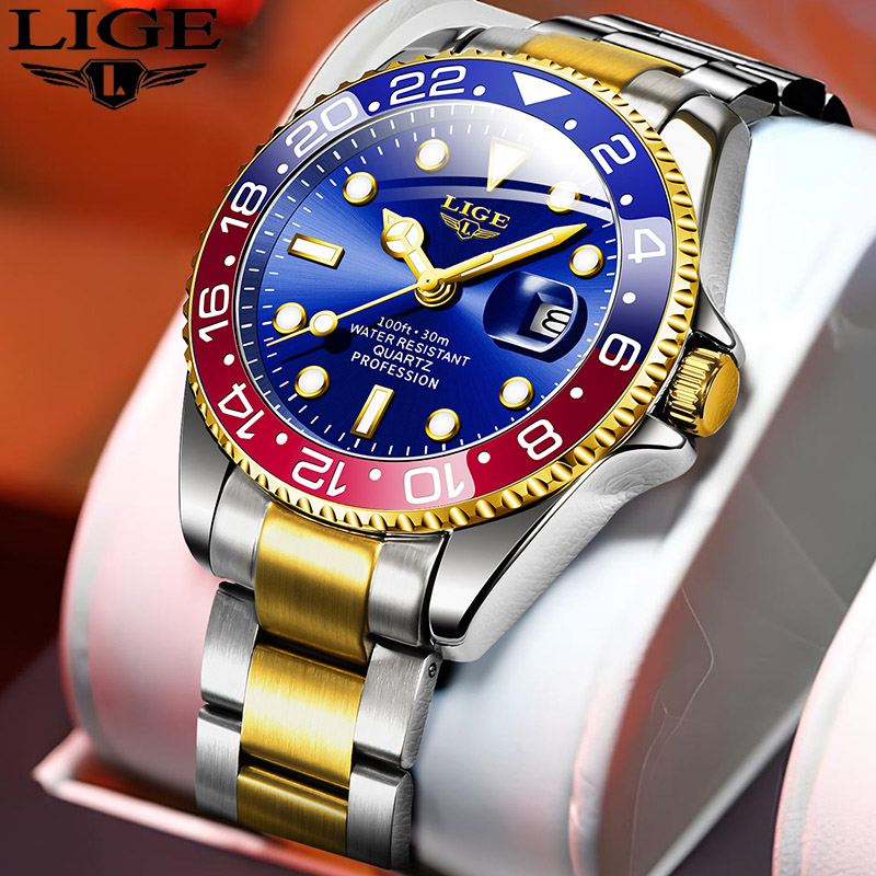 LIGE 2025 brand new men's watc - Luxury Watch Low Price review and price